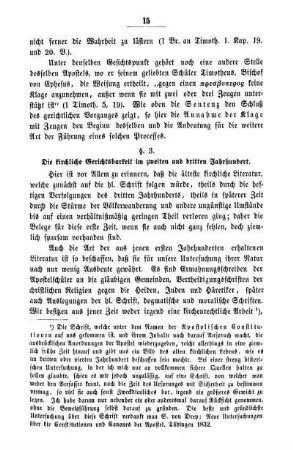 §. 3. Die kirchliche Gerichtsbarkeit im zweiten und dritten Jahrhundert.
