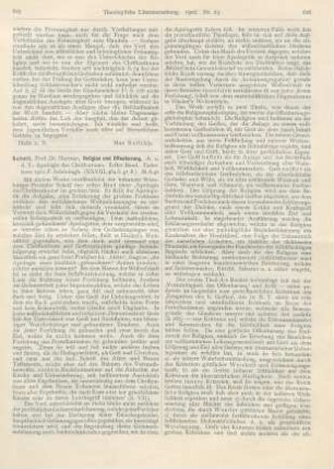 625-627 [Rezension] Schell, Herman, Religion und Offenbarung