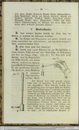 V. Bodenkunde