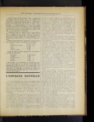 L'espagne nouvelle