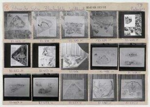 Pläne: Botanischer Garten Berlin (Wettbewerb). Berlin, Pankow, OT Blankenfelde bzw. OT Rosenthal, Wartenberger Luch, Blankenfelder Chaussee/Am Botanischen Garten