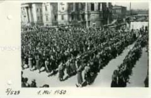 FDJ auf der Berliner Maidemonstration 1950