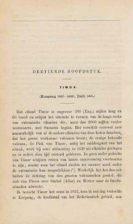 Dertiende hoofdstuk. Timor