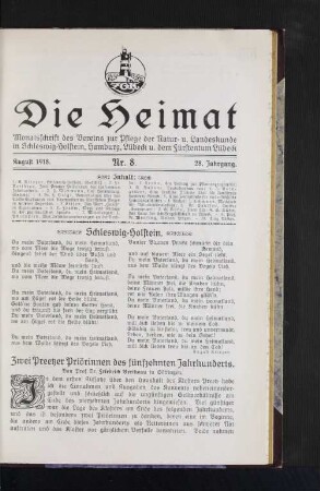 Zwei Preetzer Priörinnen dse fünfzehnten Jahrhunderts.