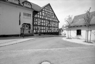 Fachwerkhaus (Gasthaus) (Fachwerkhaus (Gasthaus)); Hünfeld, Ulmensteinweg 6