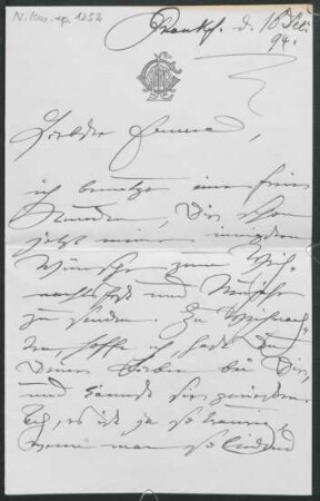 Brief an Emma Preusser : 16.12.1894