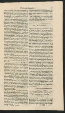De Controversia, Utrum Vera & in Ecclesia retinenda sit ...
