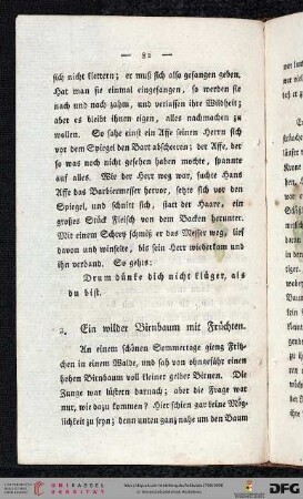 2. Ein wilder Birnbaum mit Früchten