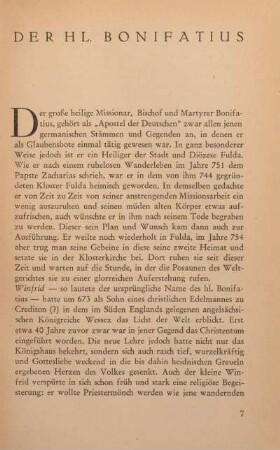 Der Hl. Bonifatius