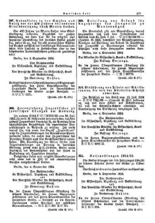 Reifeprüfungen 1934 / 35 : [Amtlicher Teil]