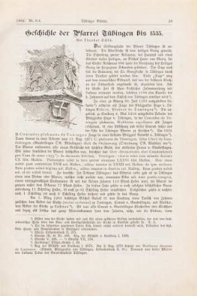 29-43 Geschichte der Pfarrei Tübingen bis 1535
