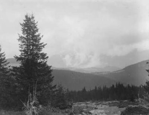 Zibinsgebirge : Blick in die Landschaft des Zibinsgebirge.