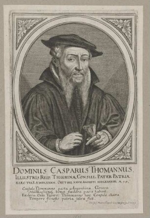 Bildnis des Casparus Thomannus
