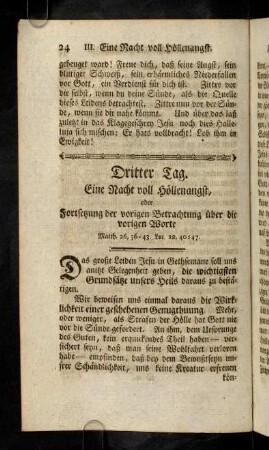 24-33, Das große Leiden Jesu in Gethsemane ...
