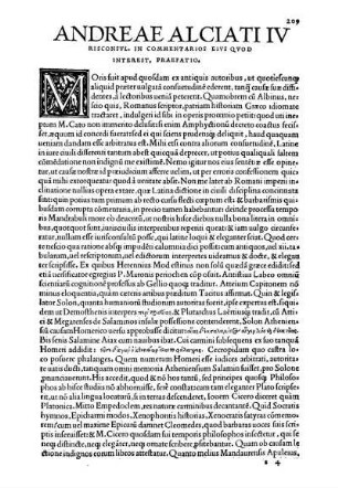Risconsul. In Commentarios Eius Quod.