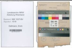 Entnazifizierung Erich Dellmann , geb. 24.05.1895 (Lehrer)