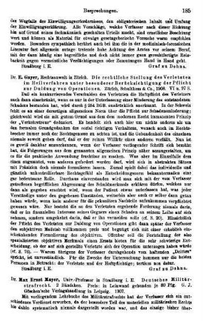 185-187, Max Ernst Mayer. Deutsches Militärstrafrecht. 1907