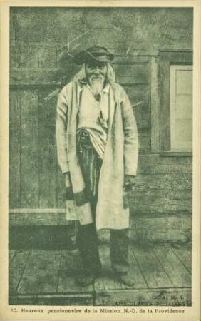 10. Heureux pensionnaire de la Mission. N.-D. de la Providence
