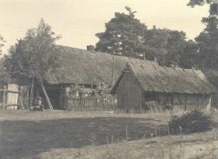 Bauernhof in Jänschwalde : Bauwesen - Wirtschaftsgebäude und Gehöfte. Ort: Janšojce / Jänschwalde. Bauernhof
