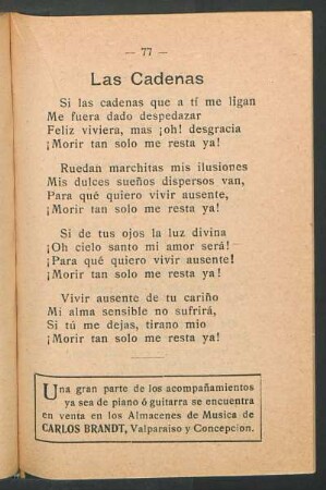 Las cadenas
