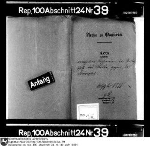Verschiedene Beschwerden der Ritterschaft und der Städte gegen das Domkapitel