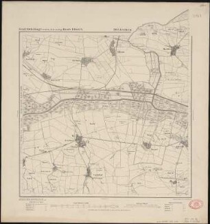 Meßtischblatt 2163 : Jerxheim, 1873 : Jerxheim. - Aufn. 1857. - 1:25000. - [Berlin]: Reichsamt für Landesaufnahme, 1873. - 1 Kt.