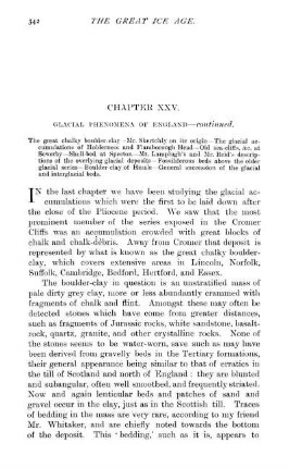 Chapter XXV. Glacial Phenomena Of England - continued