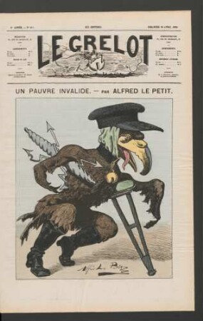 Un pauvre invalide - par Alfred Le Petit
