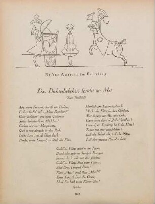 "Erster Ausritt im Frühling"