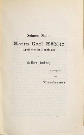 Ueber einige neue Derivate des Anthrachinons : Inaugural-Dissertation