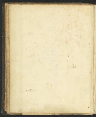 Einband und ein handschriftliches Inhaltsverzeichnis