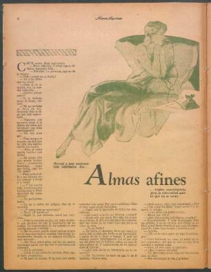 Almas afines : Cuento por Mariano Maciá