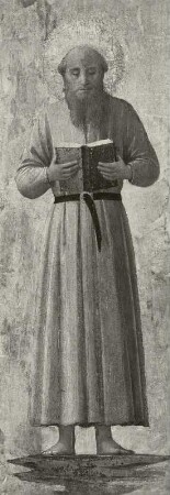 Ein Heiliger (vermutlich Hieronymus)
