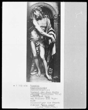 Grabmal des Giovanni Maria Nosseni — Mittelnische: Ecce Homo