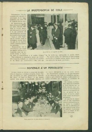 Homenaje a un periodista