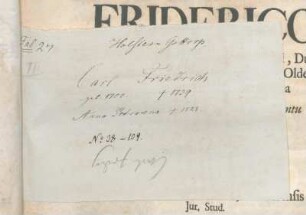 Handschriftliches