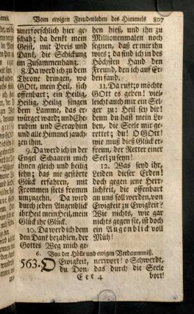 807-814, 6. Von der Hölle und ewigen Verdammniß