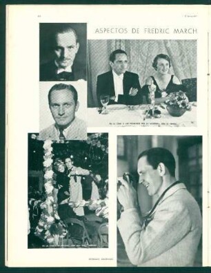 Aspectos de Fredric March