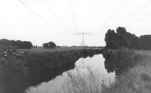 Weißenberg-Maltitz. Löbauer Wasser unweit der Ruine der ehemaligen Windmühle