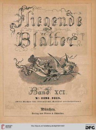 91: Fliegende Blätter