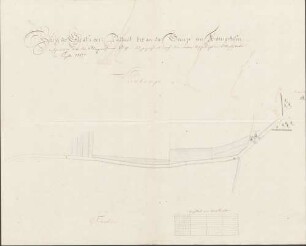 Straßenreparation und die chausseemäßige Herstellung der Straßen, Herstellung der Landstraßen nach Igersheim, Gelchsheim und Nitzenhausen