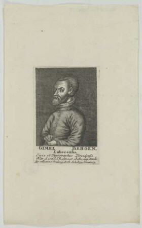 Bildnis des Gimel Bergen