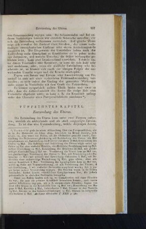 Fünfzehntes Kapitel. Entzündung des Uterus.