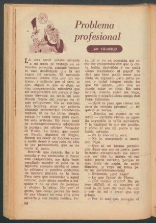 Problema profesional