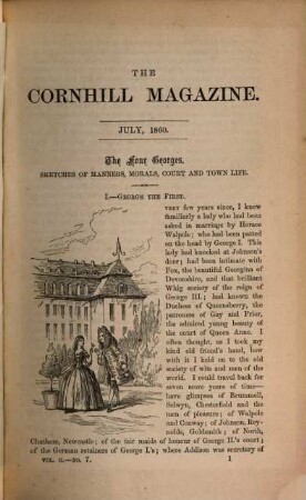 The Cornhill magazine. 2,1. 1860