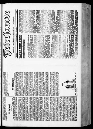 Die Feierstunde. 1919-1939