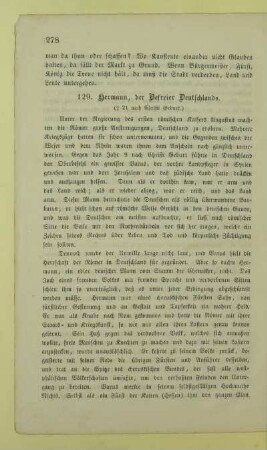 129. Hermann, der Befreier Deutschlands