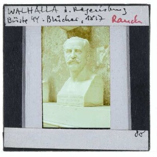 Donaustauf, Walhalla, Rauch, Büste 044: Gebhard Leberecht von Blücher