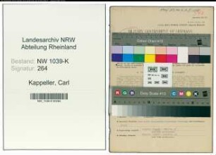 Entnazifizierung Carl Kappeller , geb. 23.09.1899 (Techniker)