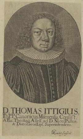 Bildnis des Thomas Ittigius